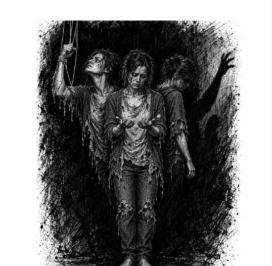 Full-page ink illustration from Still Worth Saving